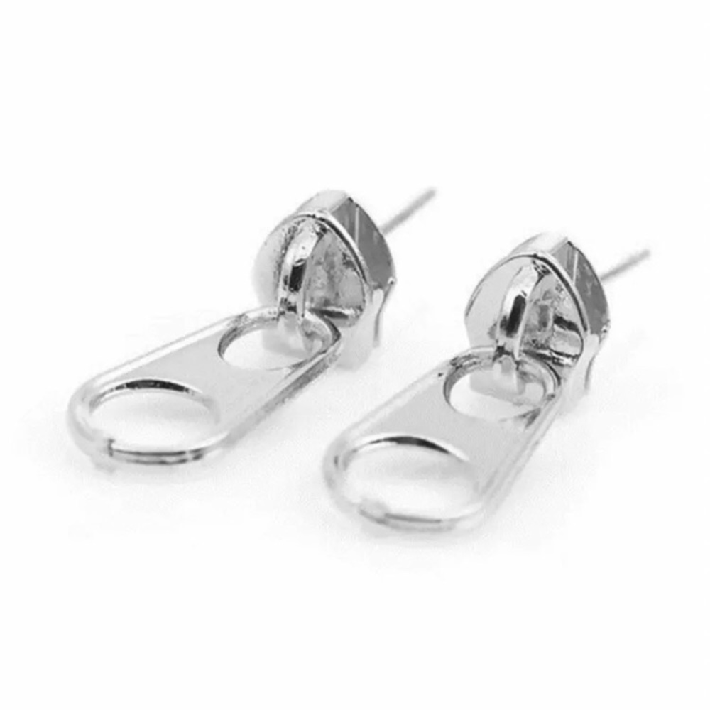 ⚜️𝟯𝟬%𝗢𝗙𝗙 𝗯𝘂𝗻𝗱𝗹𝗲𝘀 𝟯+⚜️ NEW Zipper Simple Drop Earrings - Picture 14 of 16